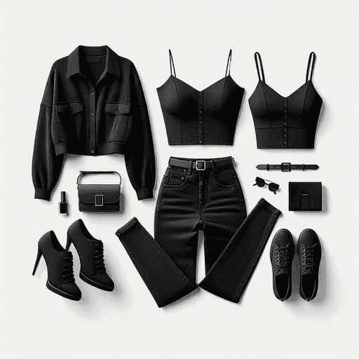 Outfit Serba Hitam: Simbol Elegan dan Simpel dalam Fashion